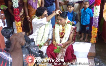 Wedding at Sreekrishna Swami Temple kooroppada